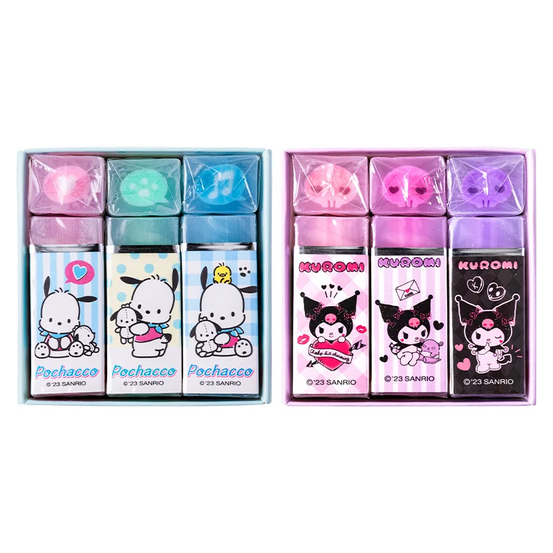 Канцелярские товары Iigen Sanrio Image полакко Kuromi мультяшный Мини-Ластик сэндвич специальная резинка для студенческих экзаменов
Канцелярские товары Iigen Sanrio Image полакко Kuromi мультяшный Мини-Ластик сэндвич специальная резинка для студенческих экзаменов