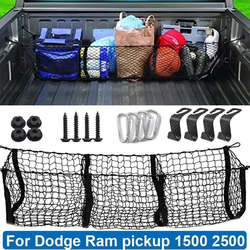 For Dodge Ram pickup 1500 2500 3500 4500 5500 SRT-10 4x4 DRW Van 3/4 Pocket Cargo Net Trunk Luggage Storage Organiser Mesh
For Dodge Ram pickup 1500 2500 3500 4500 5500 SRT-10 4x4 DRW Van 3/4 Pocket Cargo Net Trunk Luggage Storage Organiser Mesh