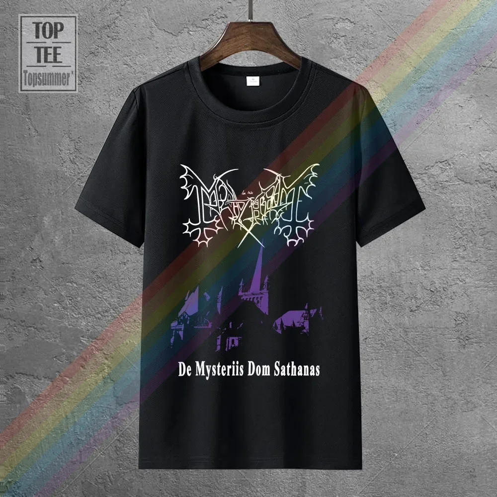 Mayhem De Mysteriis Dom Sathanas T Shirt L Immortal Enslaved Taake Gorgoroth Novelty Cool Tops Men Short Sleeve Tshirt 2018
Mayhem De Mysteriis Dom Sathanas T Shirt L Immortal Enslaved Taake Gorgoroth Novelty Cool Tops Men Short Sleeve Tshirt 2018