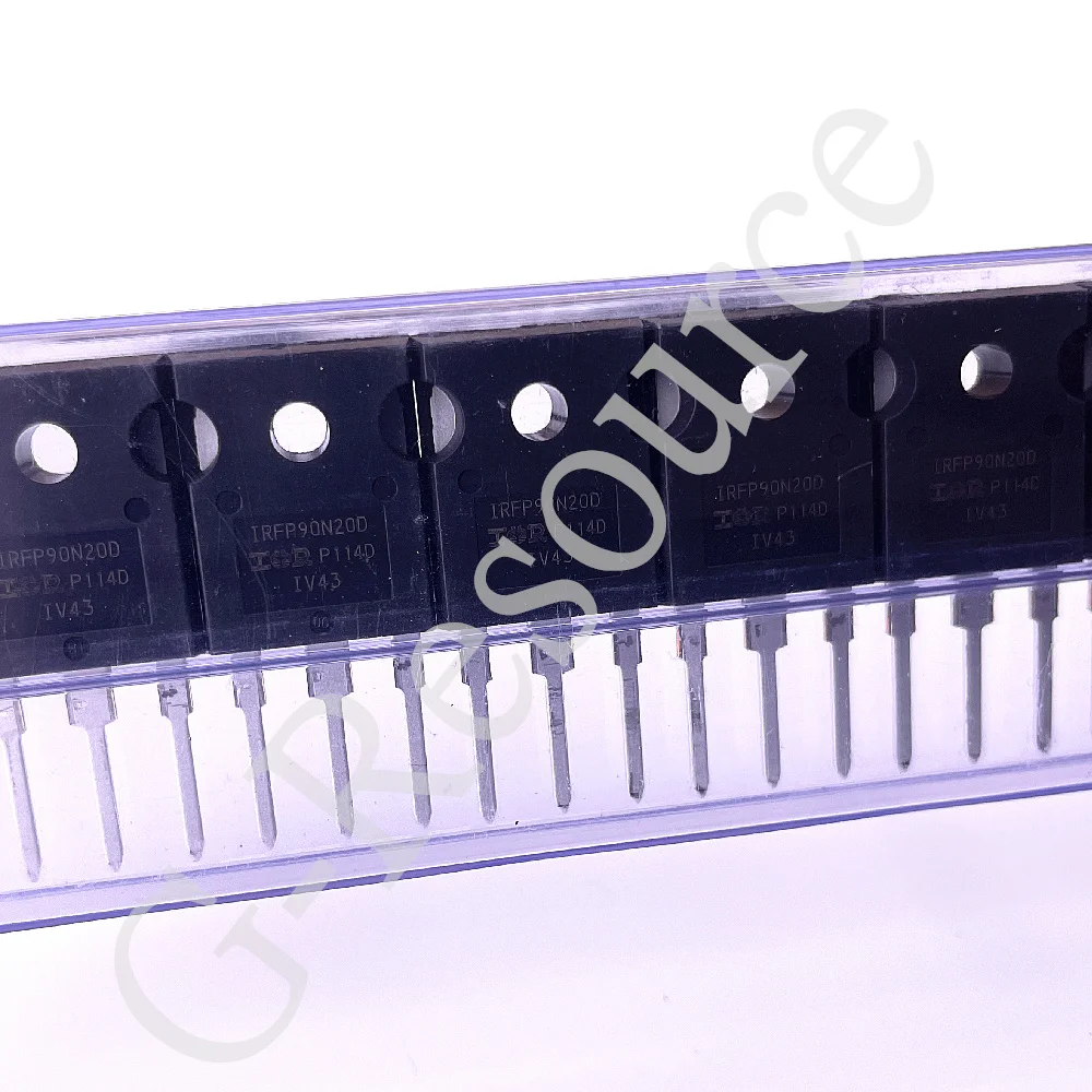 (30pcs/Ture) IRFP90N20DPBF TO-247 IRFP90N20D FP90N20DPBF IRFP90N20 TO247 90A 200V SMPS MOSFET High Frequency DC-DC Converters
(30pcs/Ture) IRFP90N20DPBF TO-247 IRFP90N20D FP90N20DPBF IRFP90N20 TO247 90A 200V SMPS MOSFET High Frequency DC-DC Converters