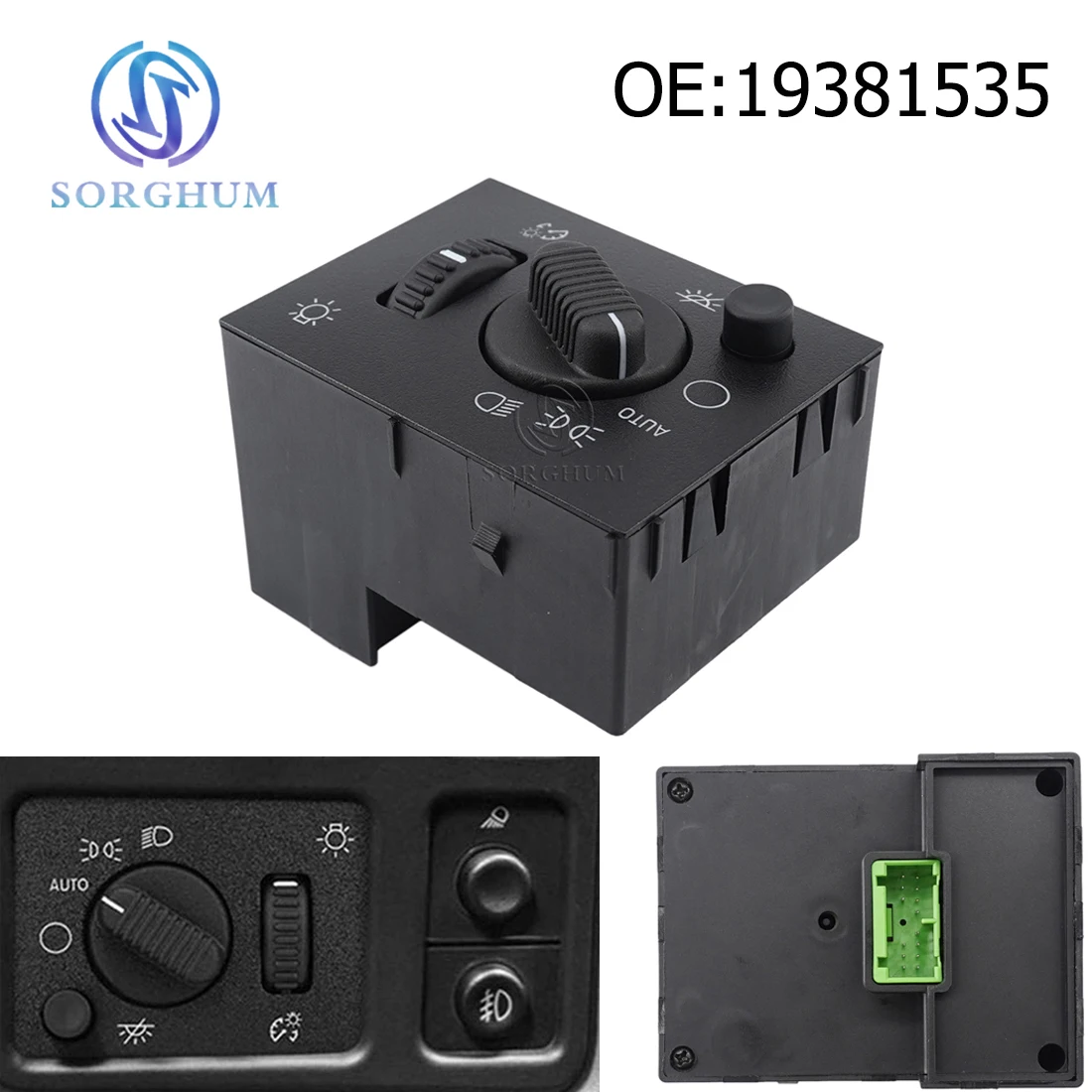 Sorghum Auto Headlight Switch Headlamp Center Console Dimmer Switch 15194803 19381535 For Chevy Silverado GMC Sierra Yukon
Sorghum Auto Headlight Switch Headlamp Center Console Dimmer Switch 15194803 19381535 For Chevy Silverado GMC Sierra Yukon