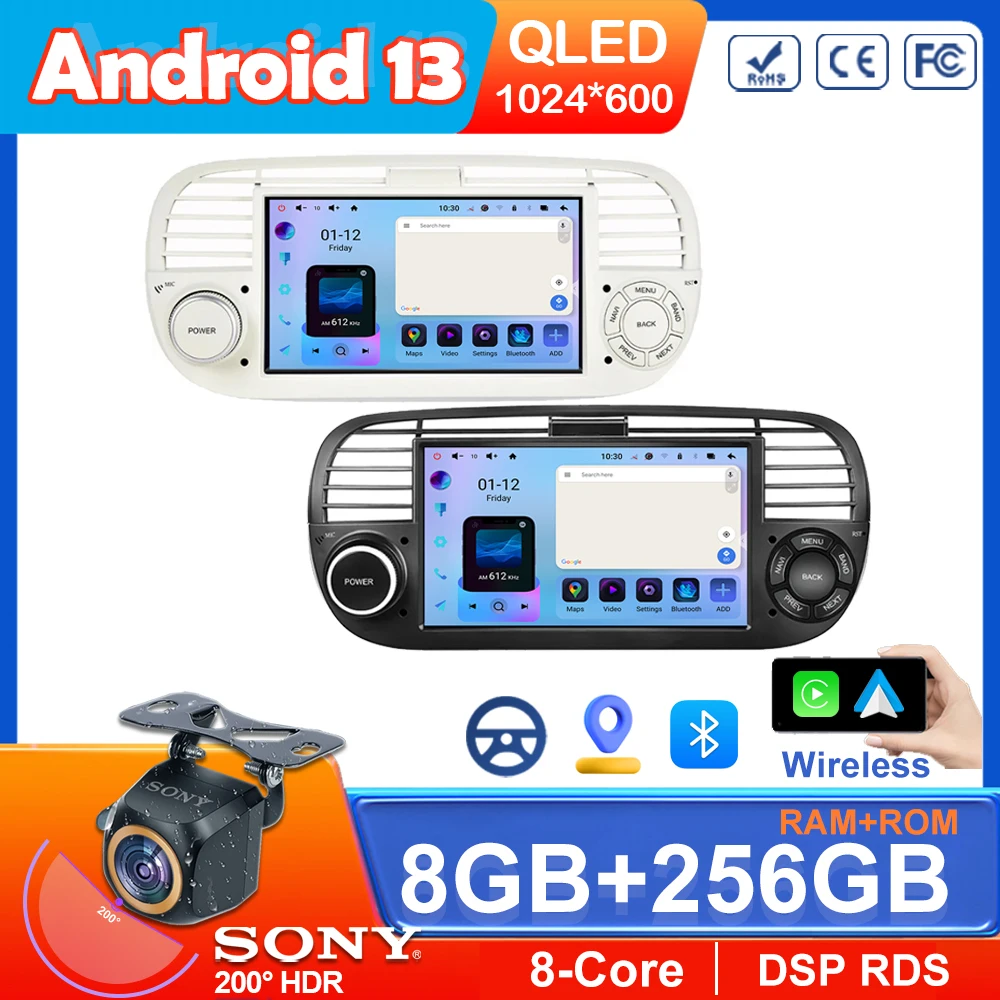Автомобильный радиоприемник Android 13 для FIAT 500 Abarth 2007-2015 GPS-навигация автомобильный экран стерео Мультимедийный проигрыватель видео No 2din DVD 5G Wifi
Автомобильный радиоприемник Android 13 для FIAT 500 Abarth 2007-2015 GPS-навигация автомобильный экран стерео Мультимедийный проигрыватель видео No 2din DVD 5G Wifi