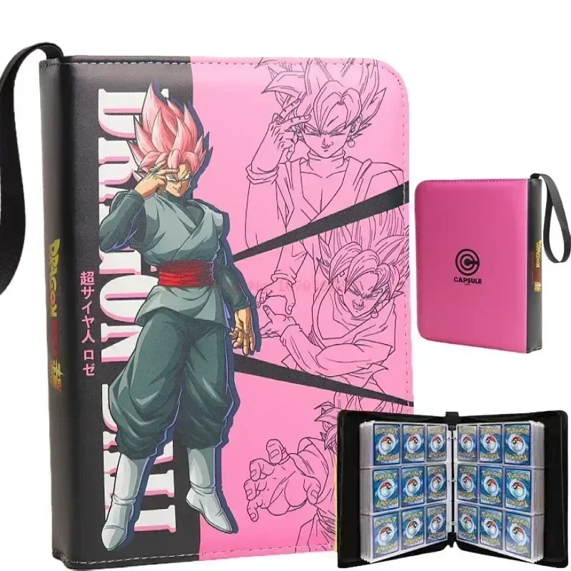 

400pcs/900pcs Card Album Book Anime Dragon Ball Collection Card Storage Folder Hold Vegeta Iv Game Cards Binder Holder Gift