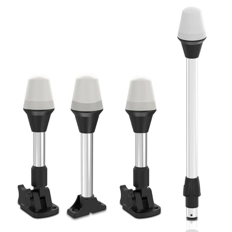 Boat Stern Light Marine Navigation Lights All Round White Led Boats Anchors Light Quick Fixing for Pontoon Fishing Boat
Boat Stern Light Marine Navigation Lights All Round White Led Boats Anchors Light Quick Fixing for Pontoon Fishing Boat