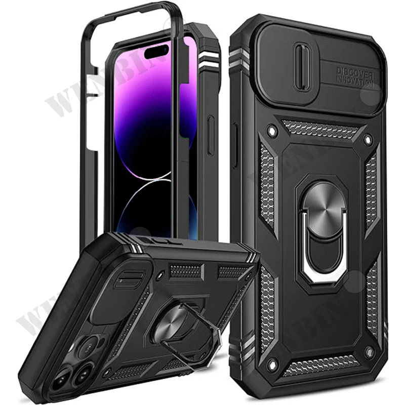 Case For iPhone 15 14 13 12 11 Pro Max Plus Mini XS Max XR X 7 8 Plus 7 8 SE Heavy Duty with Camera 360 Degree Kickstand Cover
Case For iPhone 15 14 13 12 11 Pro Max Plus Mini XS Max XR X 7 8 Plus 7 8 SE Heavy Duty with Camera 360 Degree Kickstand Cover
