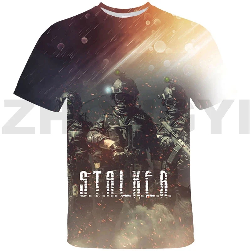 Summer S.T.A.L.K.E.R. 2 Heart of 3D T-shirt Hot Shooting Game Stalker 2 Kids Short Sleeve Harajuku Casulal Women Men Streetwear
Summer S.T.A.L.K.E.R. 2 Heart of 3D T-shirt Hot Shooting Game Stalker 2 Kids Short Sleeve Harajuku Casulal Women Men Streetwear