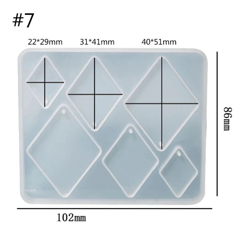 Unique Silicone Mould Pendant Jewelry Earring Making Mold Resin Epoxy Molds Round Ovals Arch Mould Handmade Craft Mold 57BD
Unique Silicone Mould Pendant Jewelry Earring Making Mold Resin Epoxy Molds Round Ovals Arch Mould Handmade Craft Mold 57BD