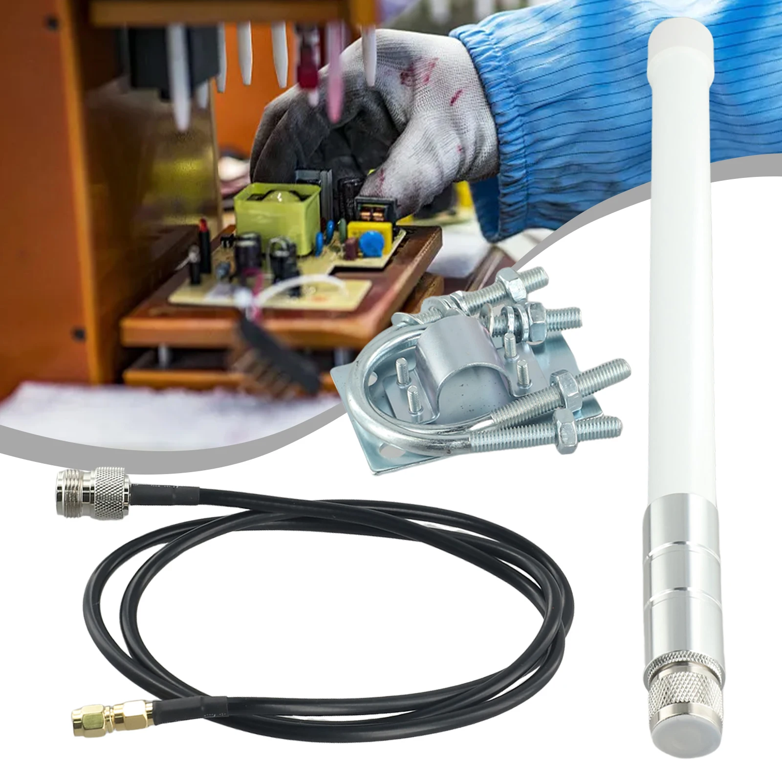 STARF Brand 8dBi LoRa 915MHz Antenna Enhanced Signal Coverage Compatible with Helium RAK Hotspot HNT Miner 868MHz
STARF Brand 8dBi LoRa 915MHz Antenna Enhanced Signal Coverage Compatible with Helium RAK Hotspot HNT Miner 868MHz