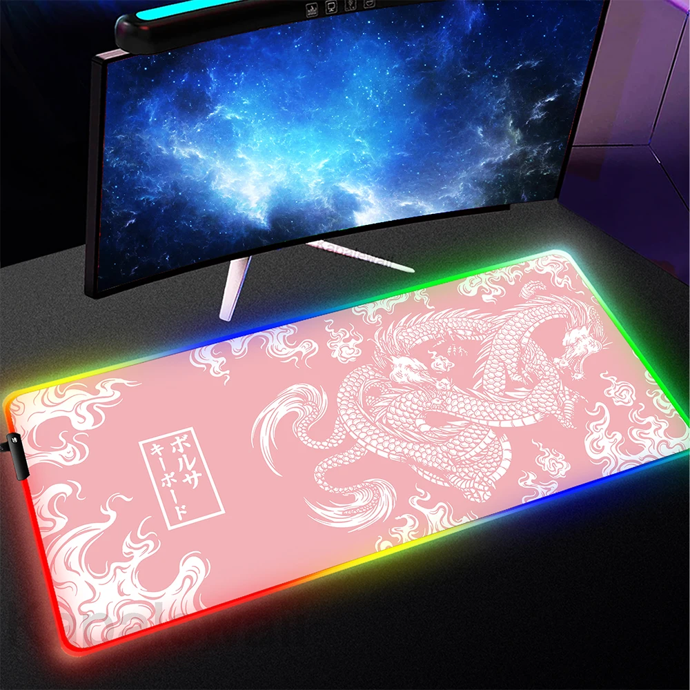 Dragon Mouse Pad Game Mousemat Large Luminous Desk Mat Pc Gaming Accessoires Mousepad Gamer Speed Backlight Keyboard Pads XXL
Dragon Mouse Pad Game Mousemat Large Luminous Desk Mat Pc Gaming Accessoires Mousepad Gamer Speed Backlight Keyboard Pads XXL