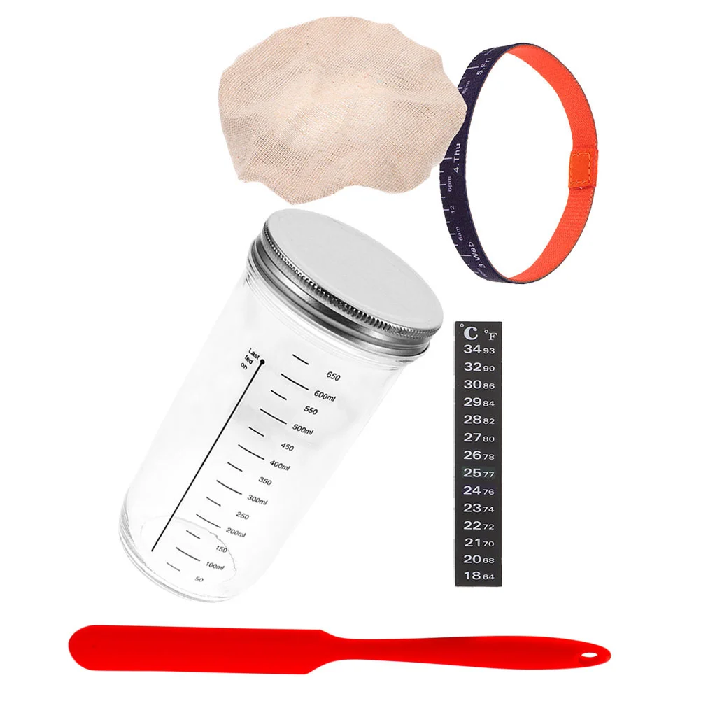 Fermenter Glass Holder Loaf Bread Sourdough Storage Container Kitchen Cereals Sealing Jar Yeast Jars Kettle Starter Cloth Cap 
Fermenter Glass Holder Loaf Bread Sourdough Storage Container Kitchen Cereals Sealing Jar Yeast Jars Kettle Starter Cloth Cap