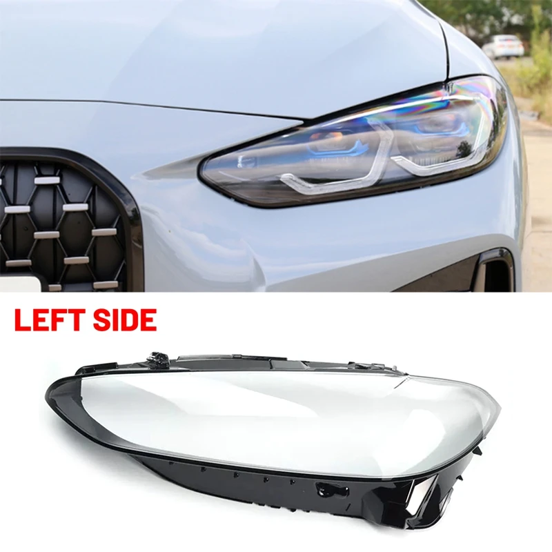 

Car Headlight Cover Lampshade Headlight Shell For-BMW 4 Series M4 F32 F33 F36 2021 2022