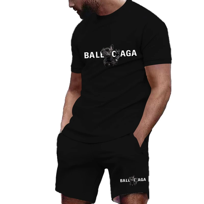 Summer Men's Sets Fashion Korean Tracksuit Men Short Sleeve T Shirts+sport Shorts Suit Men Casual Men Clothing Mens Joggers Sets 
Summer Men's Sets Fashion Korean Tracksuit Men Short Sleeve T Shirts+sport Shorts Suit Men Casual Men Clothing Mens Joggers Sets