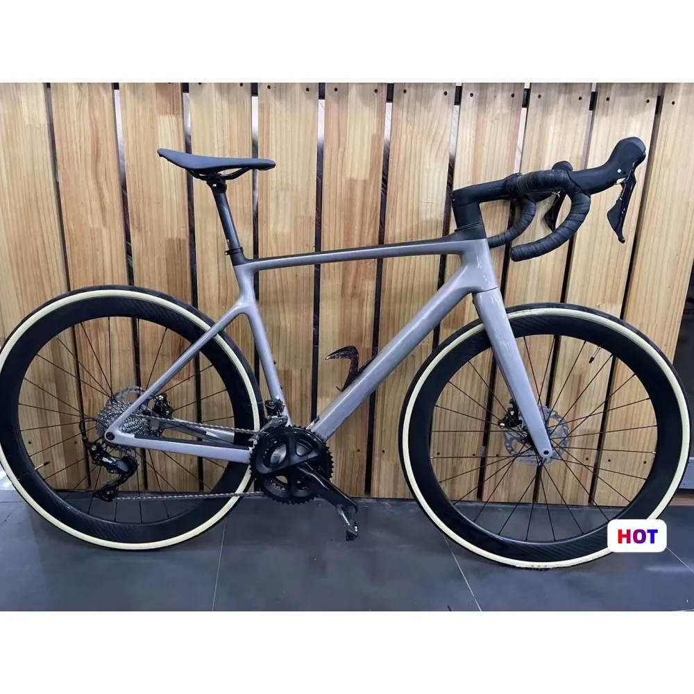 

Complete Bicycle Addict Rc Road Carbon Disc Brake 11 12 speed 700c Whole Bike Carbon Wheelset With Groupset Custom Logo DPD Ship