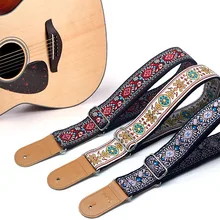 Adjustable Embroidered Cotton Guitar Strap Widening Thickening Embroidery Patterns Acoustic Guitar Strap Instrument Accessories
Adjustable Embroidered Cotton Guitar Strap Widening Thickening Embroidery Patterns Acoustic Guitar Strap Instrument Accessories