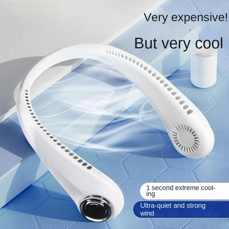 New lazy neck fan without leaves mute outdoor sports USB small fan folding neck fan without leaves portable fan bladeless fan
New lazy neck fan without leaves mute outdoor sports USB small fan folding neck fan without leaves portable fan bladeless fan
