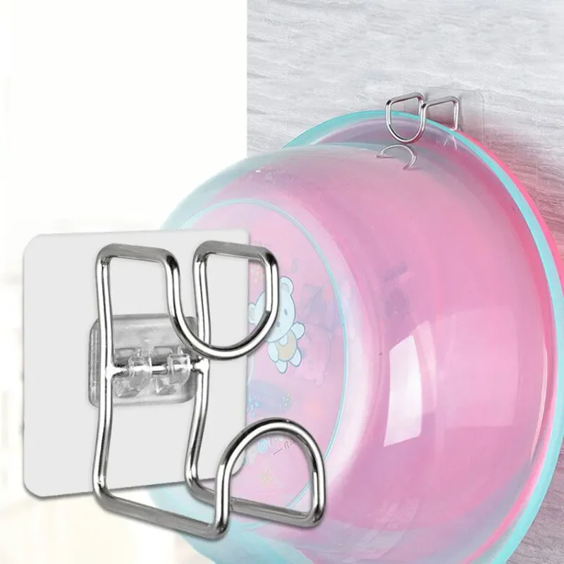 Punch-Free Sticky Bathroom Kitchen Traceless Washbasin Save Space Organizer Wall Mount Hook Holder Adhesive Storage Rack
Punch-Free Sticky Bathroom Kitchen Traceless Washbasin Save Space Organizer Wall Mount Hook Holder Adhesive Storage Rack