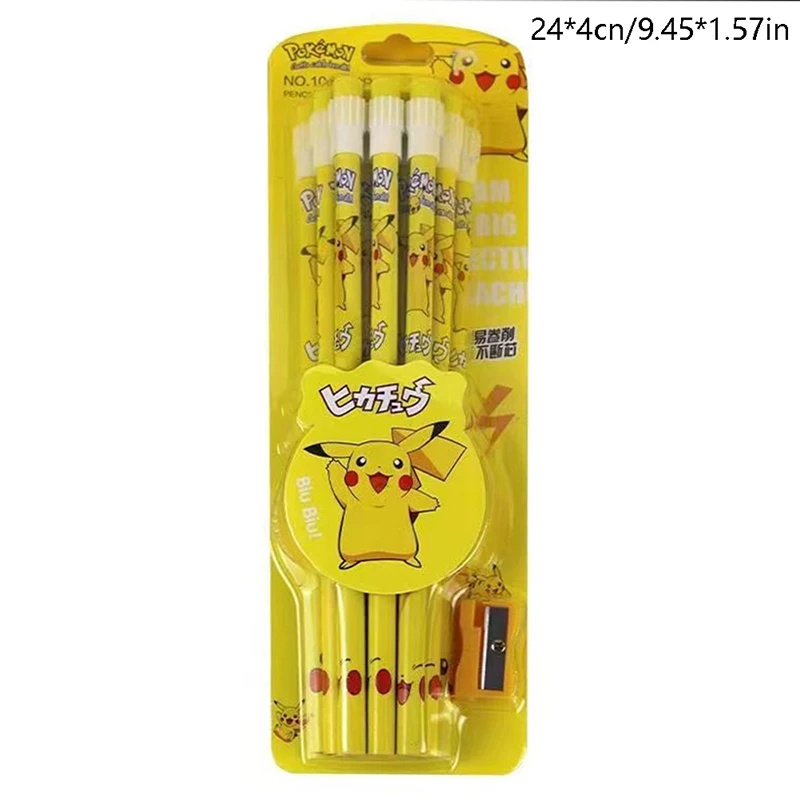 12pc/box Pokemon Pikachu Anime Figure Cartoon Pencil Pokemon kids Pencil Kawaii Student Stationery Children's Birthday Gift 1set
12pc/box Pokemon Pikachu Anime Figure Cartoon Pencil Pokemon kids Pencil Kawaii Student Stationery Children's Birthday Gift 1set