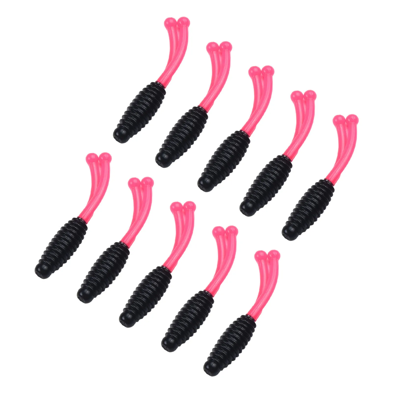 Two Tailed Maggot Soft Bait Durable High Quality PVC Soft Bait Swimming Movements For All Waters T-tail Soft Bait
Two Tailed Maggot Soft Bait Durable High Quality PVC Soft Bait Swimming Movements For All Waters T-tail Soft Bait