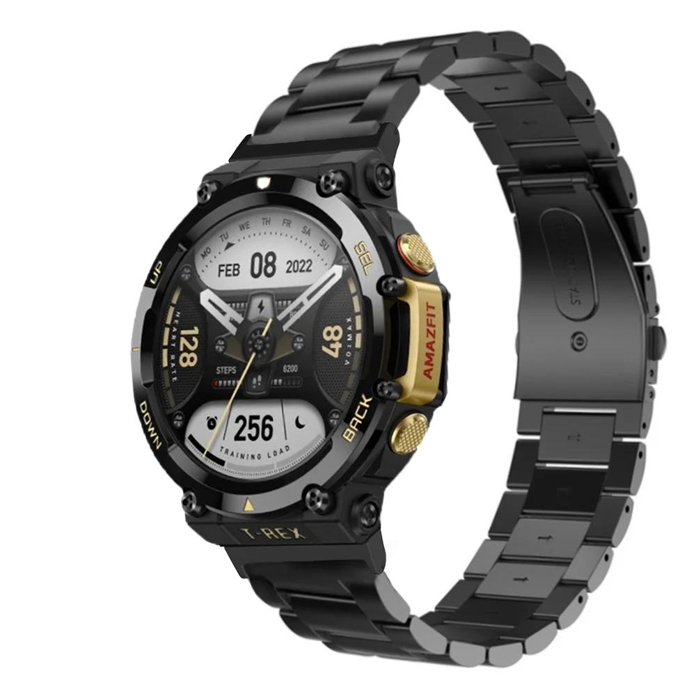 Ремешок из нержавеющей стали для смарт-часов Huami Amazfit T-Rex 2, металлический сменный Браслет Для Xiaomi Amazfit TRex T Rex 2 Correa
Ремешок из нержавеющей стали для смарт-часов Huami Amazfit T-Rex 2, металлический сменный Браслет Для Xiaomi Amazfit TRex T Rex 2 Correa