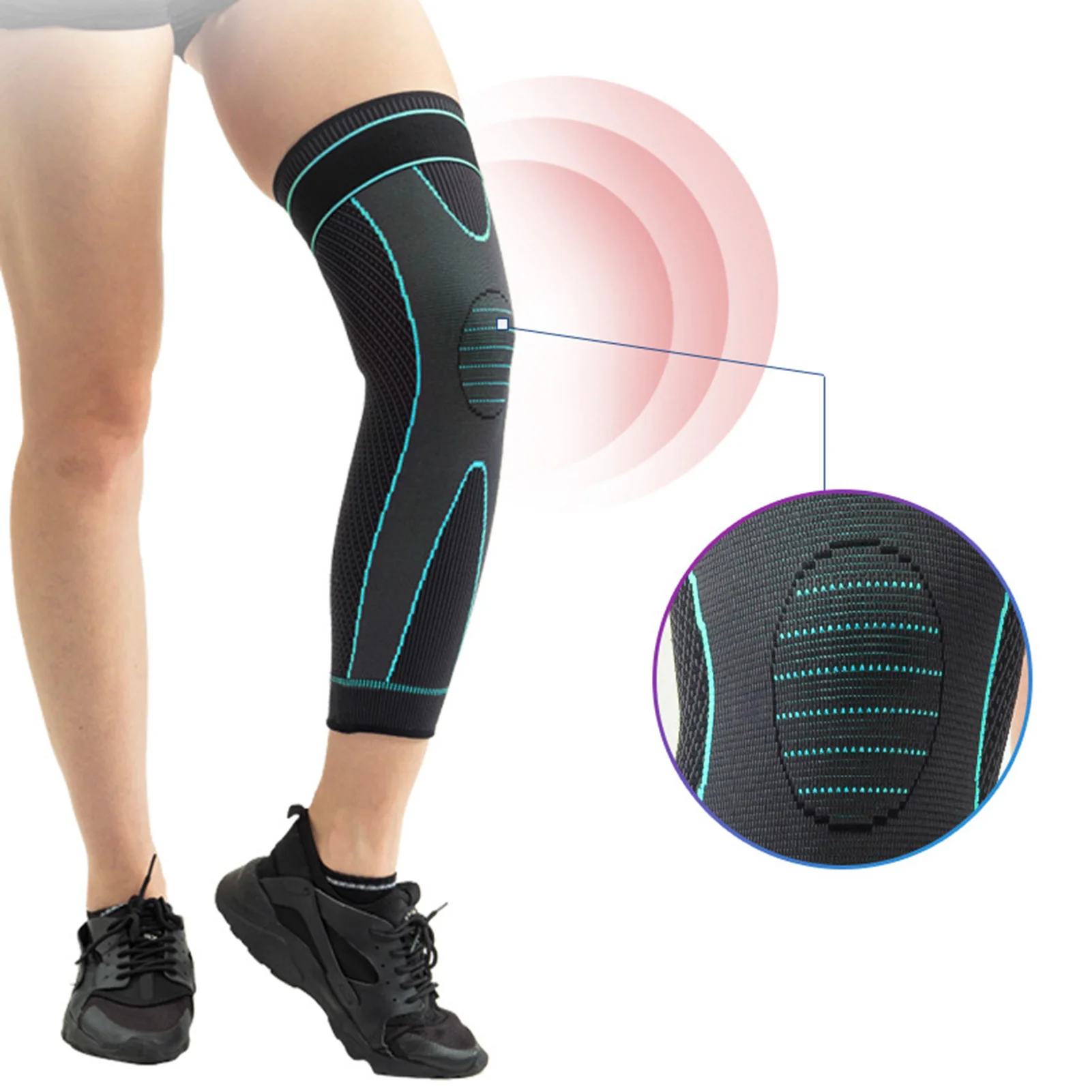 Fitness Extension Sports Knee Pads Tennis Volleyball Badminton Long Knee pads Anti Slip And Anti-Collision Sleeves
Fitness Extension Sports Knee Pads Tennis Volleyball Badminton Long Knee pads Anti Slip And Anti-Collision Sleeves