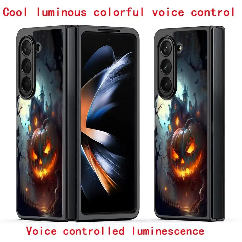 Чехол для Samsung Galaxy Z Fold 5, светящийся светодиодный фонарик для вызова Hallowmas, чехол для телефона Galaxy Z Fold 5, закаленное стекло
Чехол для Samsung Galaxy Z Fold 5, светящийся светодиодный фонарик для вызова Hallowmas, чехол для телефона Galaxy Z Fold 5, закаленное стекло