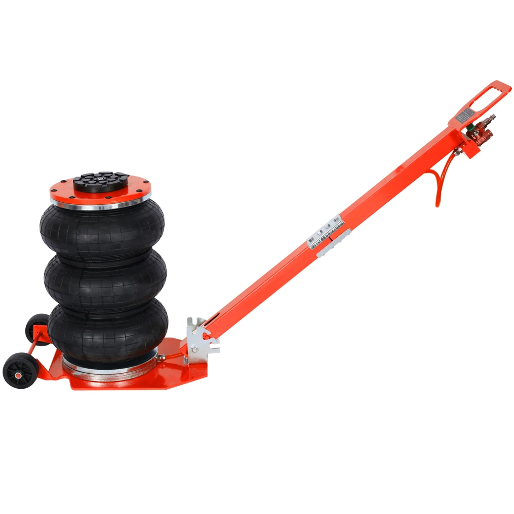 3T Triple Bag Air Jack Capacity 6600 Lbs Lifting 5.5"-15.5" G1/4 Air Inlet Pneumatic Jack 3 Bag Easy-Collapsing Terrain For Car
3T Triple Bag Air Jack Capacity 6600 Lbs Lifting 5.5"-15.5" G1/4 Air Inlet Pneumatic Jack 3 Bag Easy-Collapsing Terrain For Car