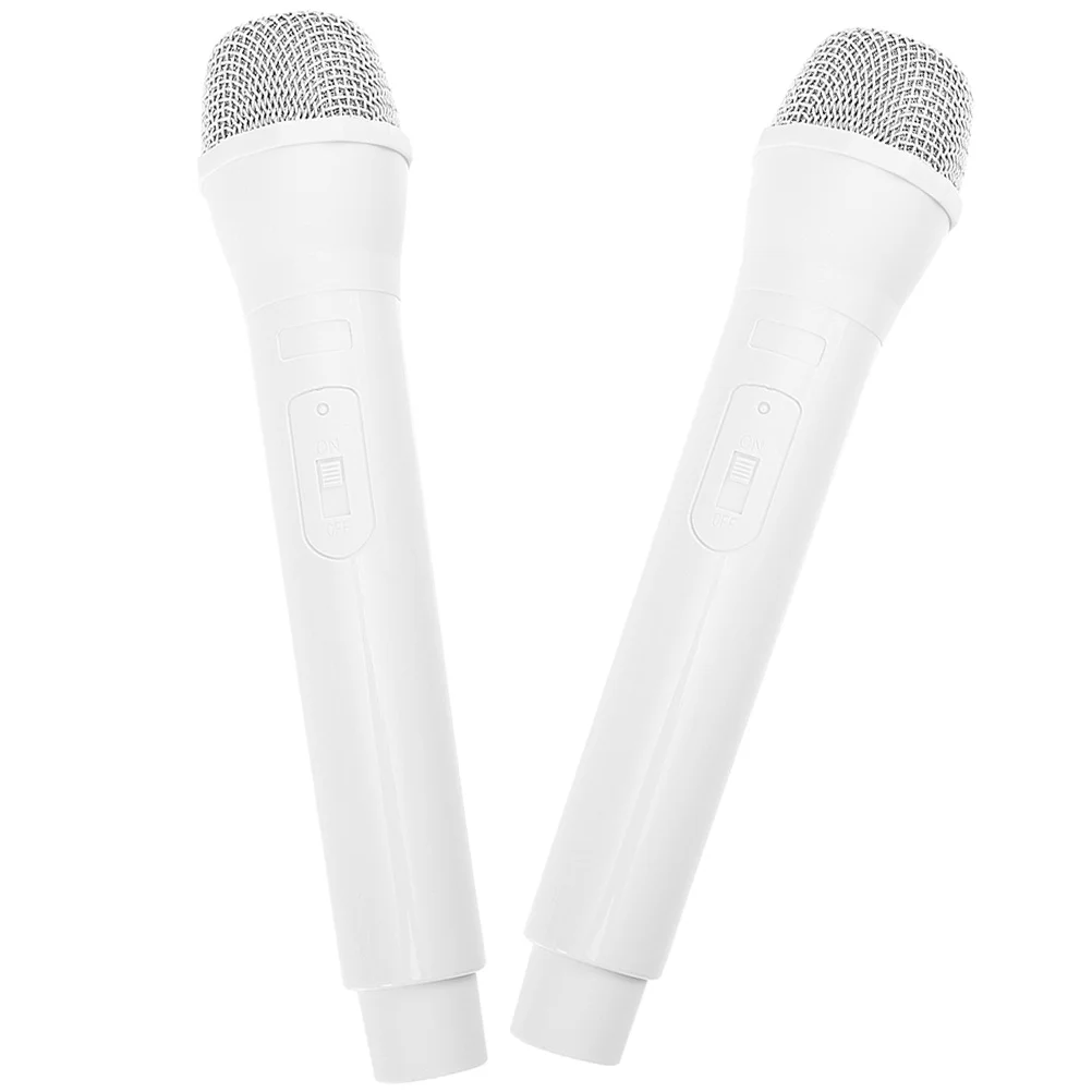 2 pcs Realistic Handheld Microphone Simulated Microphone Prop Fake Microphone Prop for Kids
2 pcs Realistic Handheld Microphone Simulated Microphone Prop Fake Microphone Prop for Kids