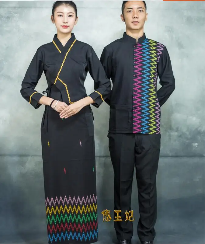 Thai Traditional Vintage Restaurant Work Uniform Southeast Asian Style Welcome Clothes Black Suit Laos Vintage
Thai Traditional Vintage Restaurant Work Uniform Southeast Asian Style Welcome Clothes Black Suit Laos Vintage