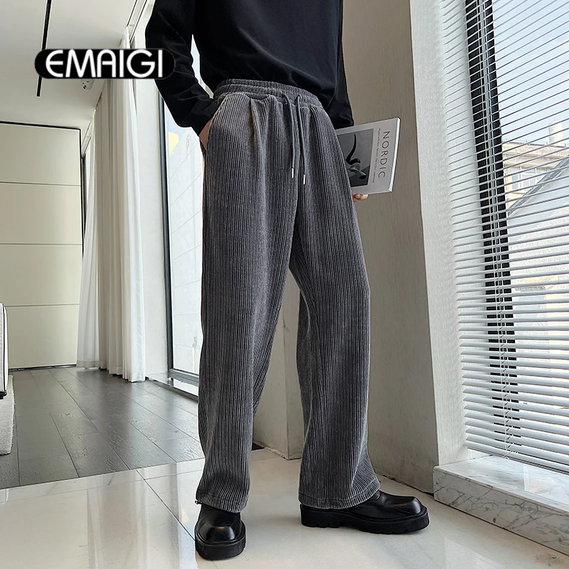 Men Corduroy Trousers Streetwear Hip Hip Loose Casual Vintage Fashion Sports Pants Male Jogger Sweatpants
Men Corduroy Trousers Streetwear Hip Hip Loose Casual Vintage Fashion Sports Pants Male Jogger Sweatpants