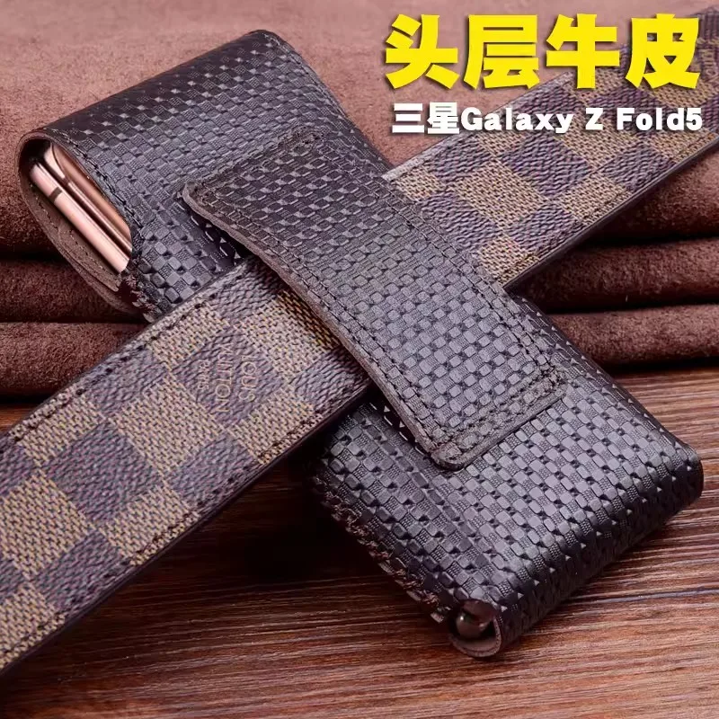 Original Genuine Leather Waist Belt Pouch for Samsung Galaxy Z Fold 5 4 Fold5 Case Crocodile Oil Wax Magnetic Flip Buckle Bag
Original Genuine Leather Waist Belt Pouch for Samsung Galaxy Z Fold 5 4 Fold5 Case Crocodile Oil Wax Magnetic Flip Buckle Bag