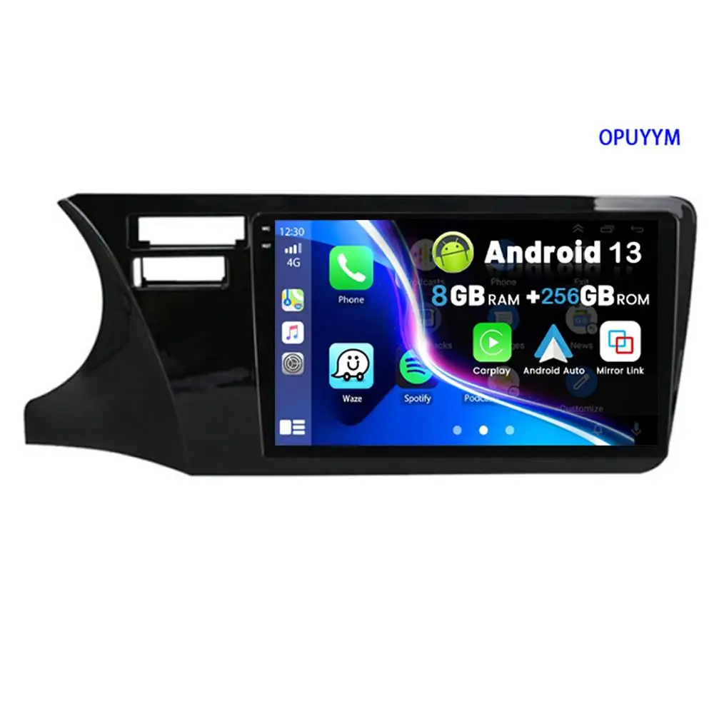 Автомобильная магнитола Carplay, Android 13, для Honda City Jazz Fit 2014, 2015, 2016, 2017, мультимедийный проигрыватель с GPS, стерео, 2din, головное устройство Dsp, 4G
Автомобильная магнитола Carplay, Android 13, для Honda City Jazz Fit 2014, 2015, 2016, 2017, мультимедийный проигрыватель с GPS, стерео, 2din, головное устройство Dsp, 4G