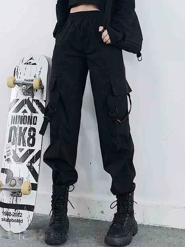 2024Streetwear Vintage Chic Cargo Pants for Women High Waist Wide Leg Straight Touser for Punk Female Joggers parachute Trousers
2024Streetwear Vintage Chic Cargo Pants for Women High Waist Wide Leg Straight Touser for Punk Female Joggers parachute Trousers