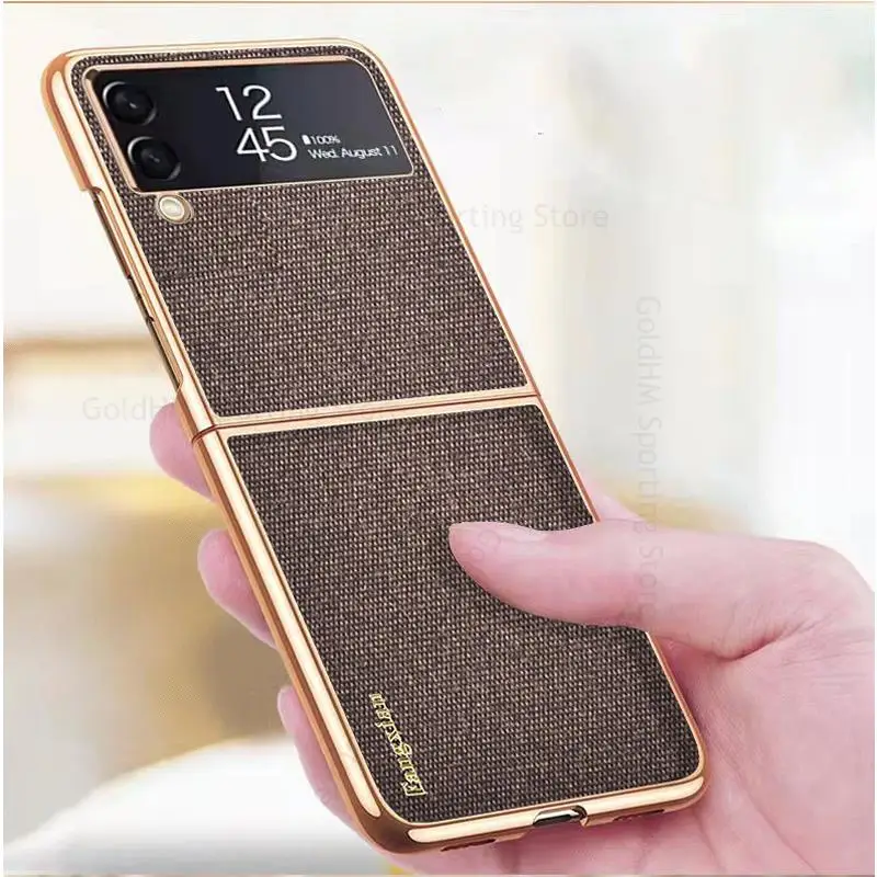 For Samsung Z Flip 4 5G Fabric Cloth Plating Phone Case For Samsung Z Flip4 5G Ultra Slim Electroplated Phone Cover For SM-F721B
For Samsung Z Flip 4 5G Fabric Cloth Plating Phone Case For Samsung Z Flip4 5G Ultra Slim Electroplated Phone Cover For SM-F721B