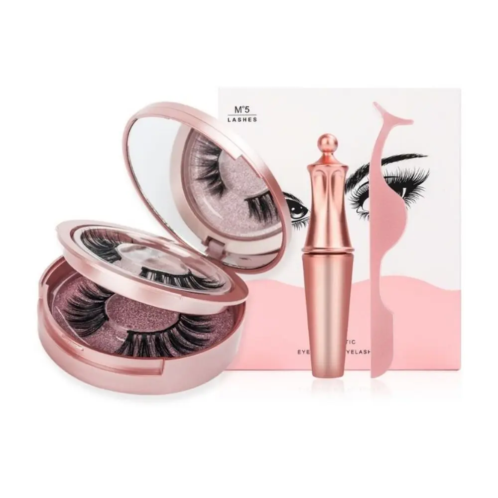 Magnetic Eyelashes Eyeliner Tweezer Set Natural False Lash Repeated Use 3D Mink Eyelashes Waterproof Liquid Eyeliner Makeup Tool
Magnetic Eyelashes Eyeliner Tweezer Set Natural False Lash Repeated Use 3D Mink Eyelashes Waterproof Liquid Eyeliner Makeup Tool