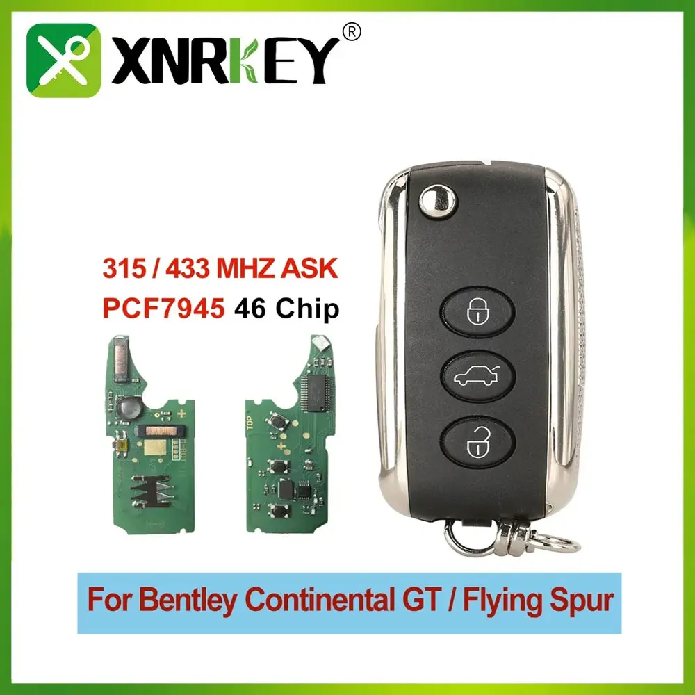 XNRKEY SUPERKEY 315 МГц 433 МГц 46 БЕСКЛЮЧЕВОЙ флип смарт-ключ для Bentley Continental GT Летающая пряжа KR55WK45032
XNRKEY SUPERKEY 315 МГц 433 МГц 46 БЕСКЛЮЧЕВОЙ флип смарт-ключ для Bentley Continental GT Летающая пряжа KR55WK45032