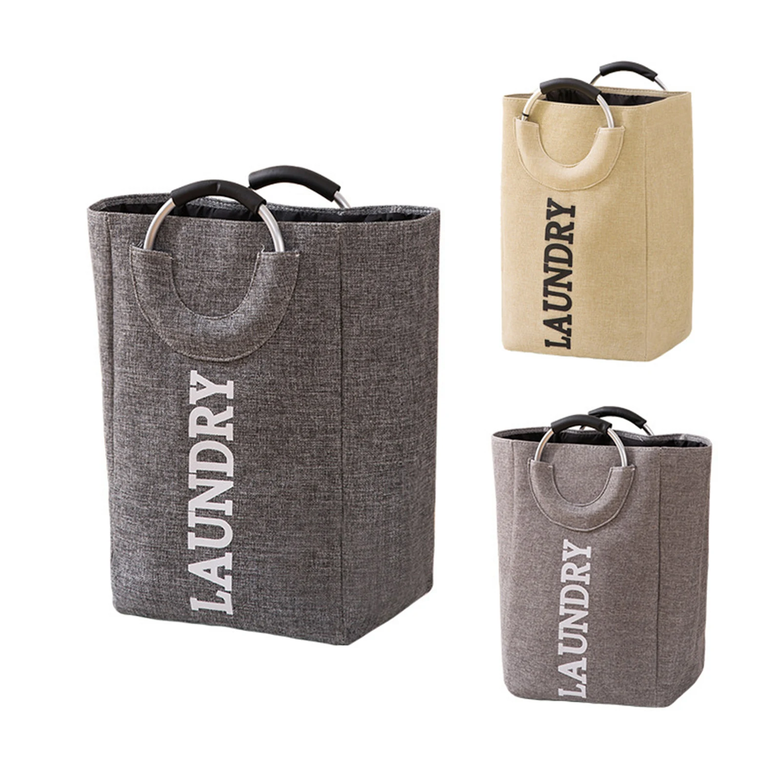 Portable Laundry Storage Basket Collapsible Polyester Laundry Basket for Home Bedroom Storage Bag
Portable Laundry Storage Basket Collapsible Polyester Laundry Basket for Home Bedroom Storage Bag