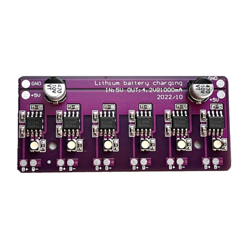 Charging Module Charging Board with Protections DC5V 1A 18650 Module
Charging Module Charging Board with Protections DC5V 1A 18650 Module