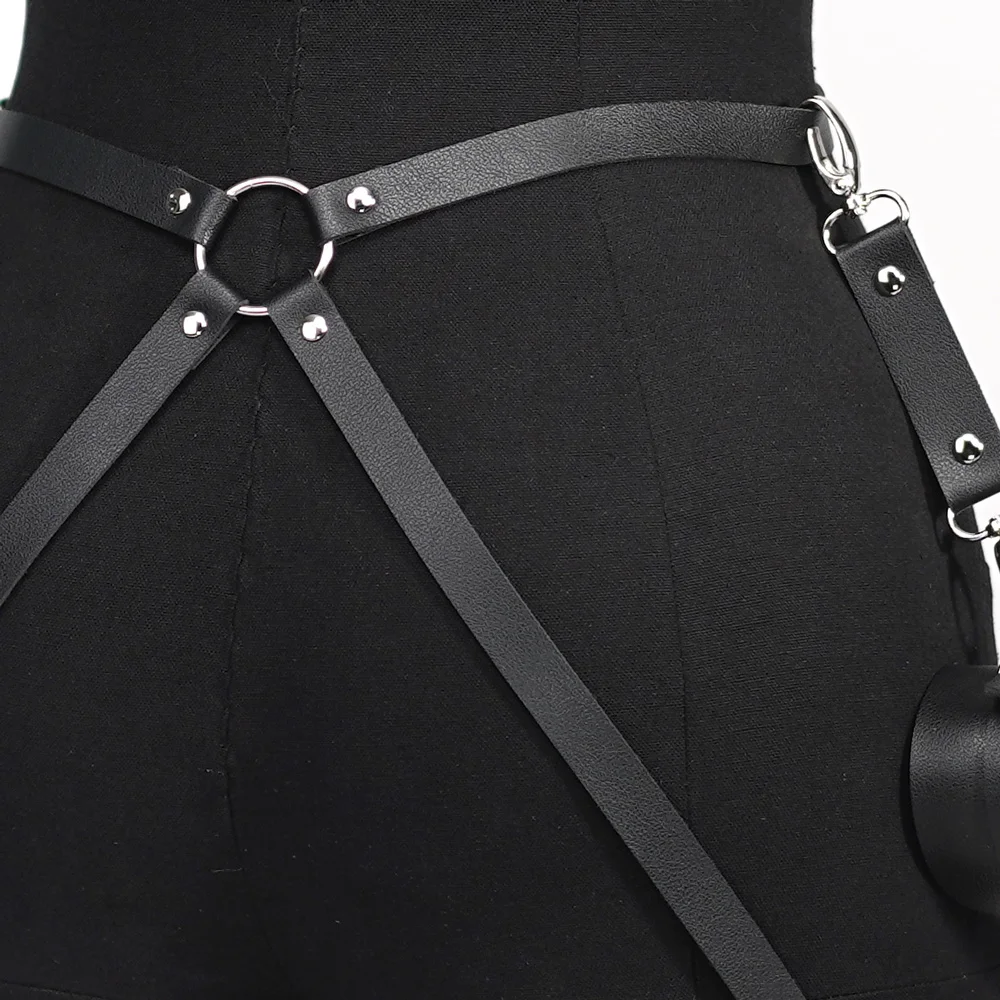 Women Sexy Leg Harness Thigh Garter Belt Leather Lingerie Sex Toys Bdsm Bondage Lingerie Goth Fetish Women Festival Rave Outfit Women Sexy Leg Harness Thigh Garter Belt Leather Lingerie Sex Toys Bdsm Bondage Lingerie Goth Fetish Women Festival Rave Outfit