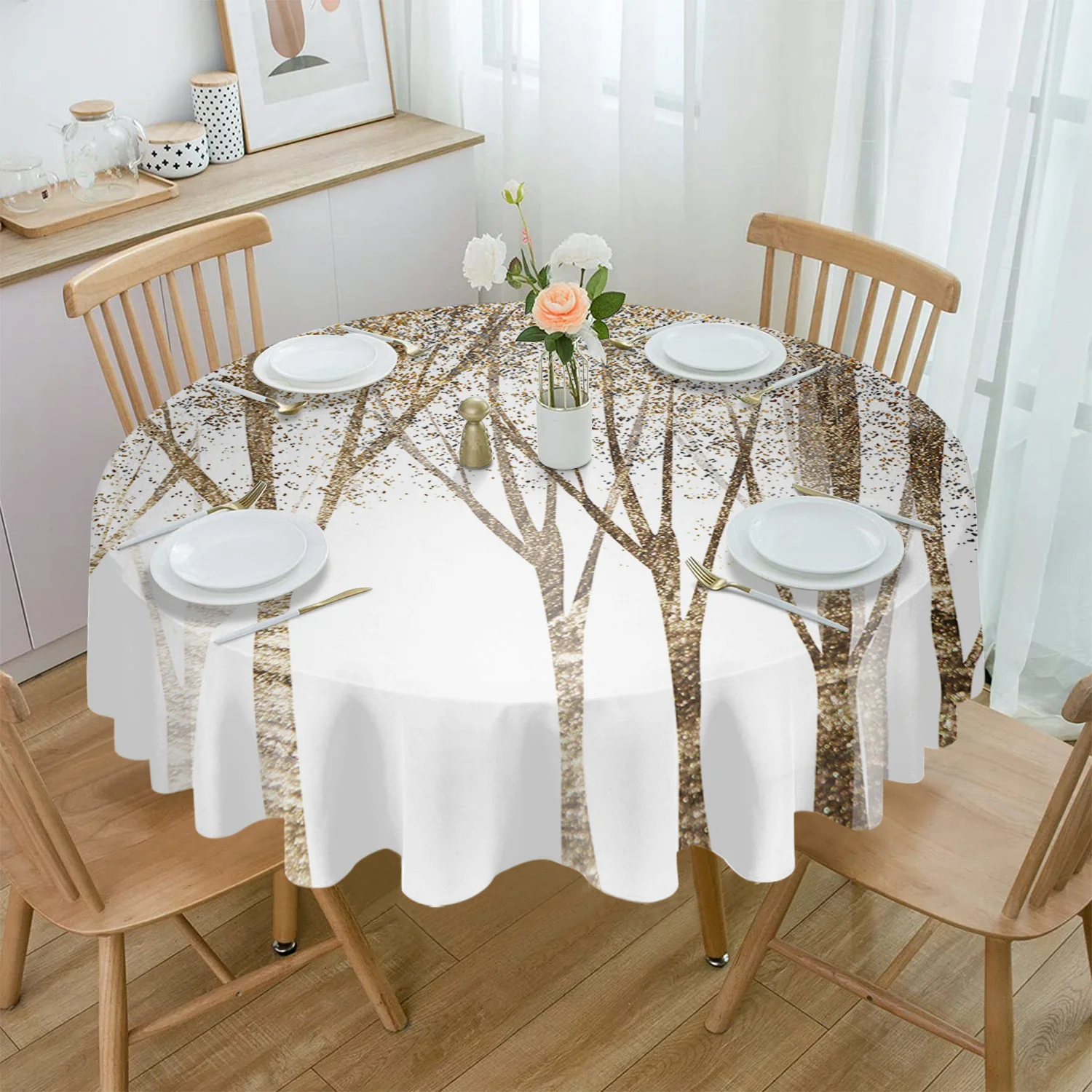 Abstract Art Forest Round Tablecloth Party Kitchen Dinner Table Cover Holiday Decor Waterproof Tablecloths
Abstract Art Forest Round Tablecloth Party Kitchen Dinner Table Cover Holiday Decor Waterproof Tablecloths
