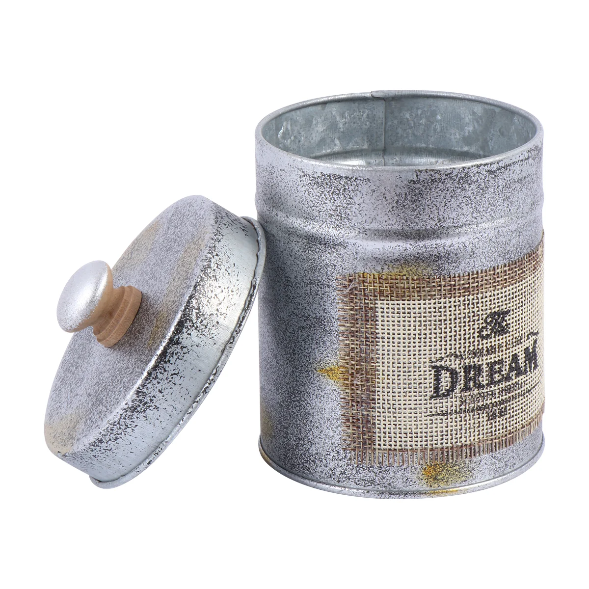 Props Wrought Iron Storage Tank Vintage Flower Vase Retro Tin Canisters Kitchen
Props Wrought Iron Storage Tank Vintage Flower Vase Retro Tin Canisters Kitchen