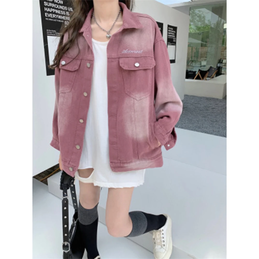 2022 Love Embroidery Gradual Change Denim Coat Spring And Autumn New Loose Long Sleeve Small Style Jacket Free Shipping
2022 Love Embroidery Gradual Change Denim Coat Spring And Autumn New Loose Long Sleeve Small Style Jacket Free Shipping