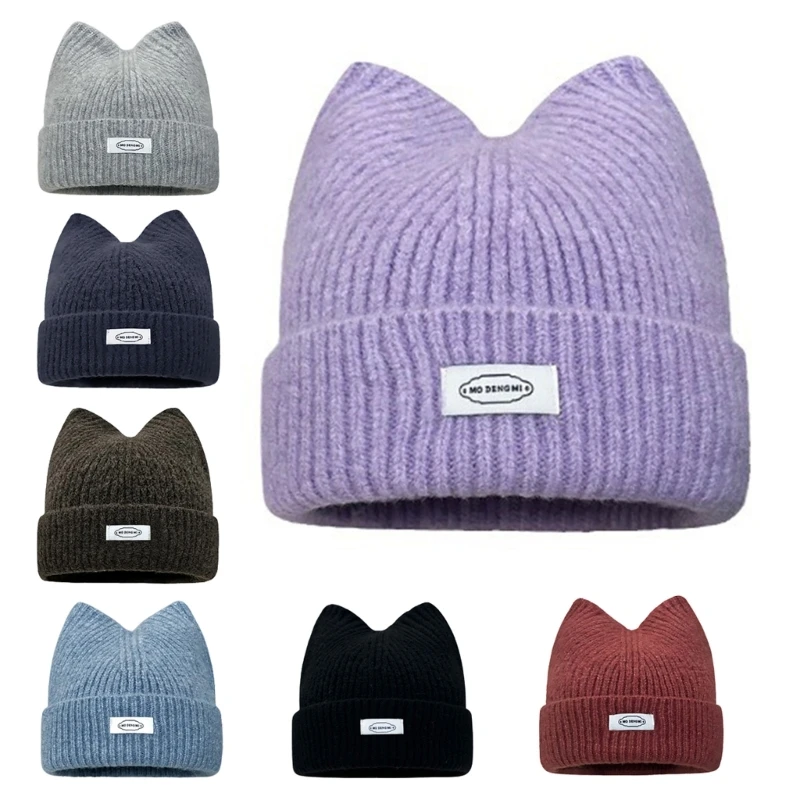 Lovely Windproof Winter Thick Cat Ear Beanie Harajuku Hat for Women Men Keep Ear Warm Hat Cold Weather Supplies DXAA
Lovely Windproof Winter Thick Cat Ear Beanie Harajuku Hat for Women Men Keep Ear Warm Hat Cold Weather Supplies DXAA