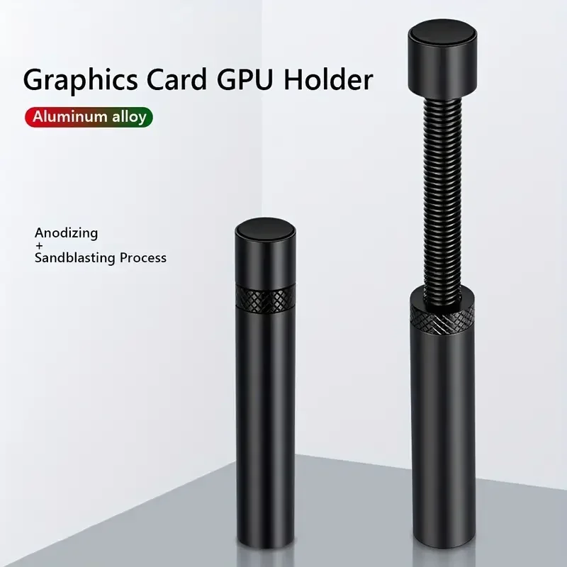 Graphics Card Holder Support Desktop PC Case 27 49 73mm Vertical Graphics Card bracket Aluminum Alloy Graphics Card GPU Holder
Graphics Card Holder Support Desktop PC Case 27 49 73mm Vertical Graphics Card bracket Aluminum Alloy Graphics Card GPU Holder