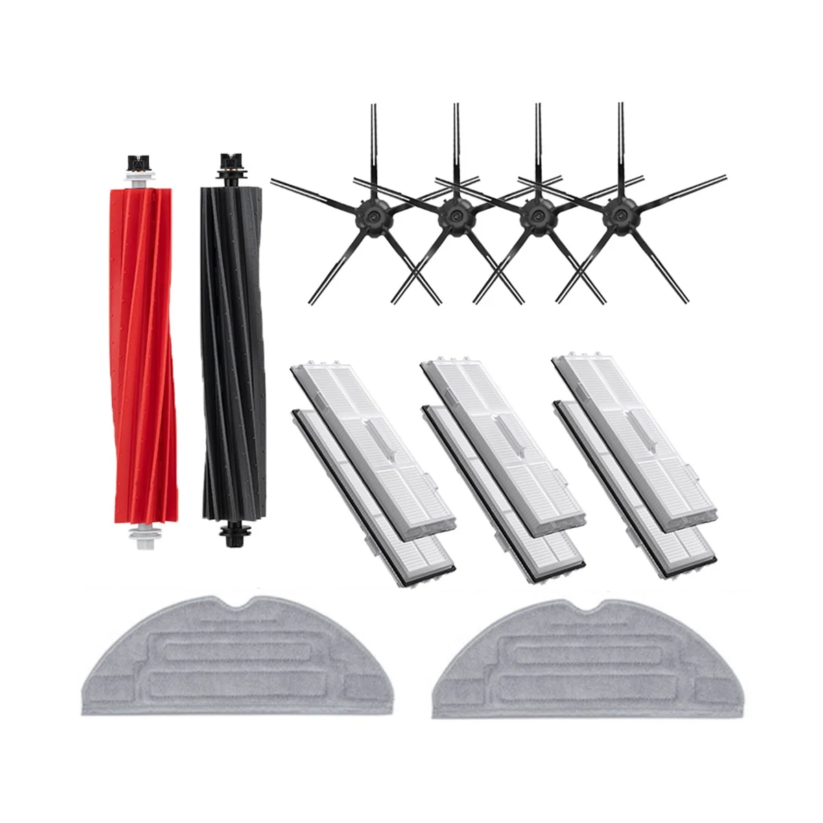 14PCS for S8 Pro Ultra /S8+/S8 Vacuum Cleaner Replacement Parts Washable Filter Mop Cloth Roller Side Brush
14PCS for S8 Pro Ultra /S8+/S8 Vacuum Cleaner Replacement Parts Washable Filter Mop Cloth Roller Side Brush