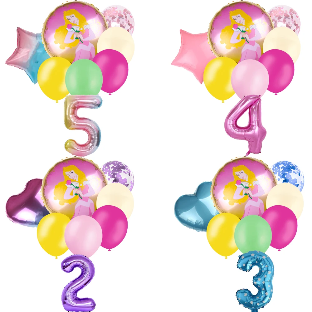 Sleeping Beauty Aurora Disney Princess Briar Rose Birthday Party Decoration Latex Digital Round Balloon Set Baby Shower Kid Gift
Sleeping Beauty Aurora Disney Princess Briar Rose Birthday Party Decoration Latex Digital Round Balloon Set Baby Shower Kid Gift