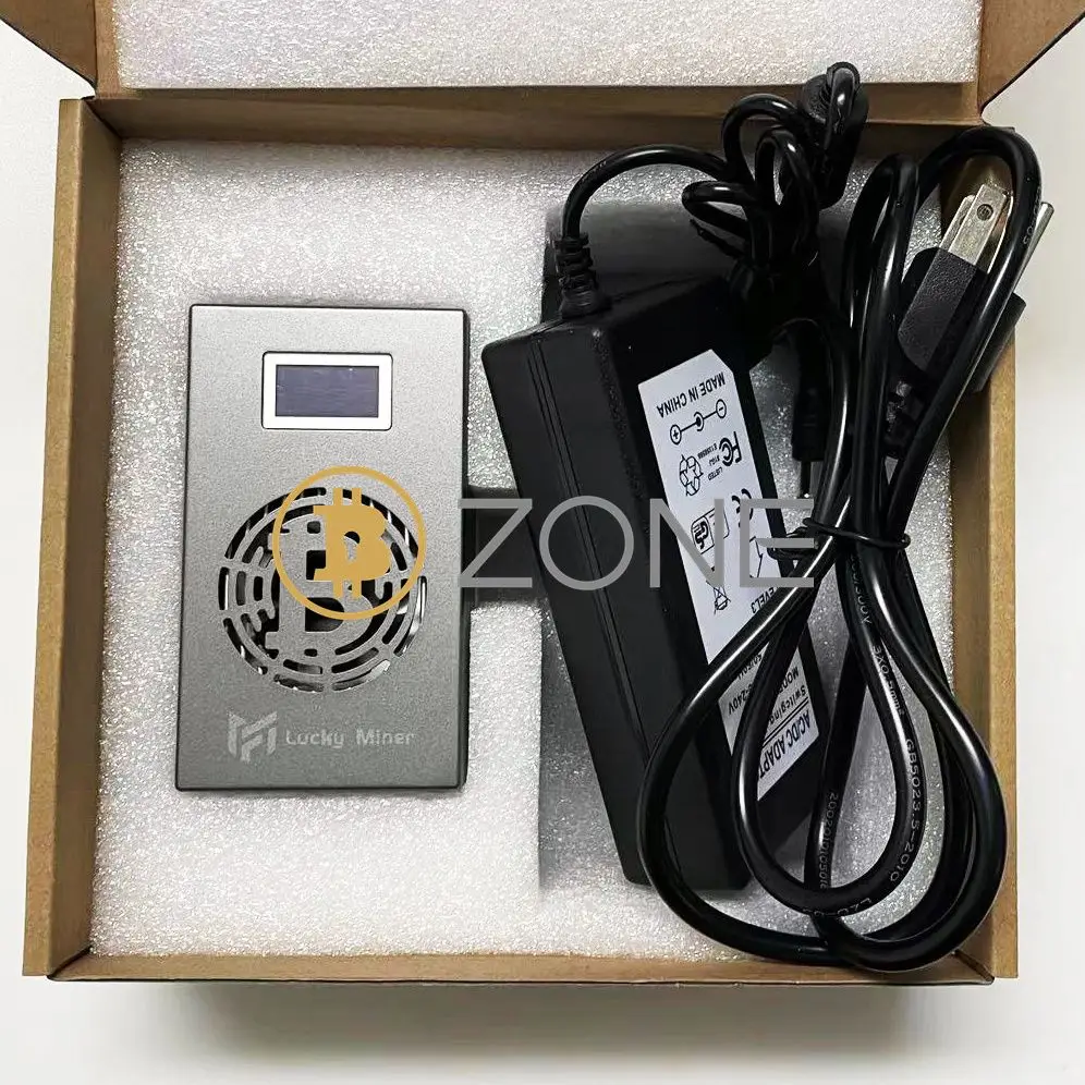

Bitcoin Miner Lucky Miner V6 500G/S With BM1366 Asic Chip Supports 42 Cryptocurrencies of the SHA-256 Algorithm BTC BCH BSV DGB