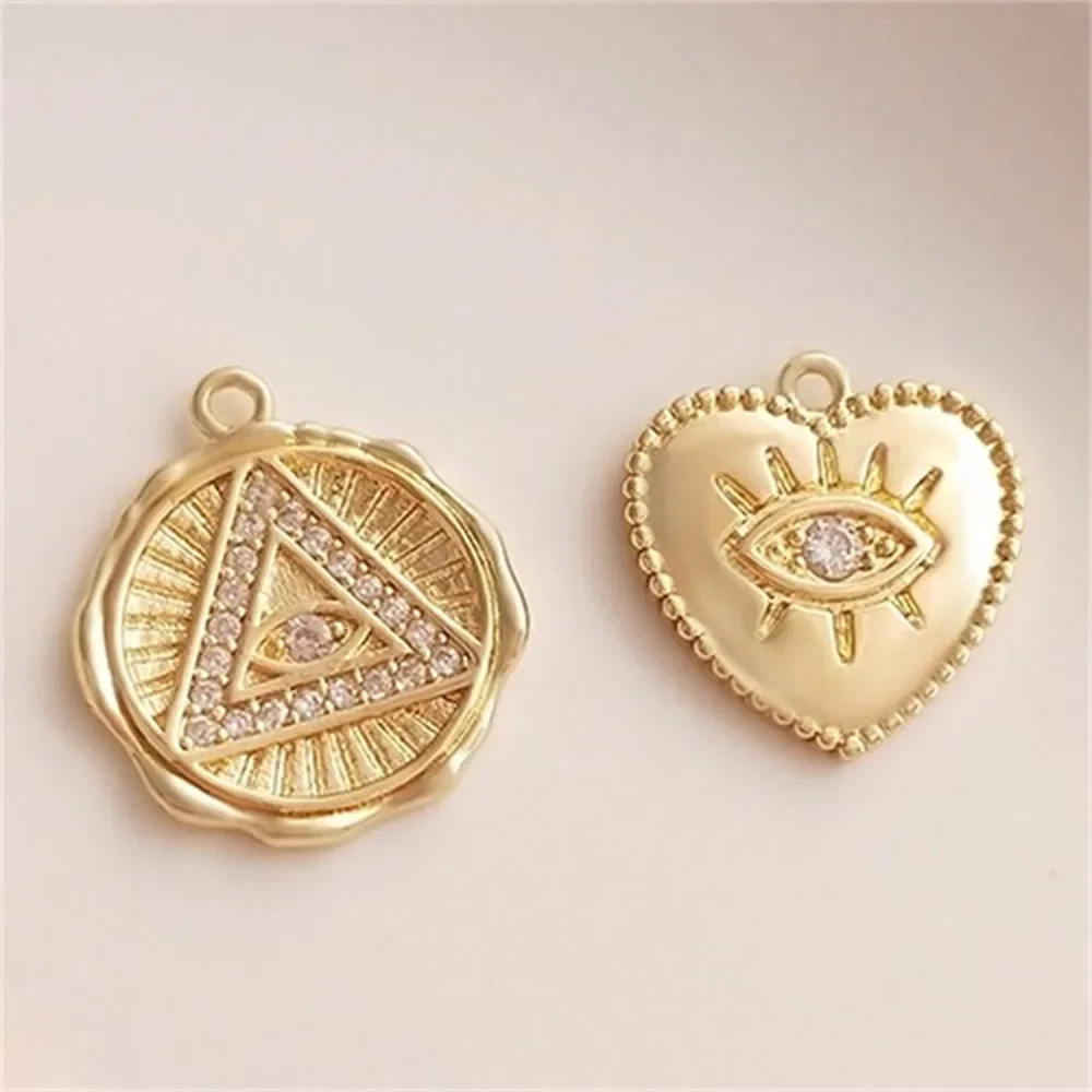 14K Gold Inlaid Zircon Eyeglass Pendant with Fashionable Charm, Handcrafted DIY Necklace Jewelry, Pendant Accessories K250
14K Gold Inlaid Zircon Eyeglass Pendant with Fashionable Charm, Handcrafted DIY Necklace Jewelry, Pendant Accessories K250