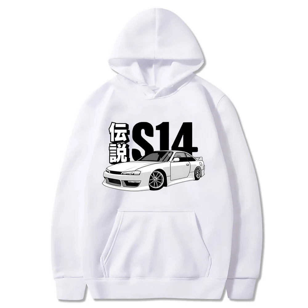 

Anime Initial D Drift JDM Comic Japan Car Pullover Oversized Sweatshirt EU Size Silvia Streetwear Unisex Long Sleeve Hoodie