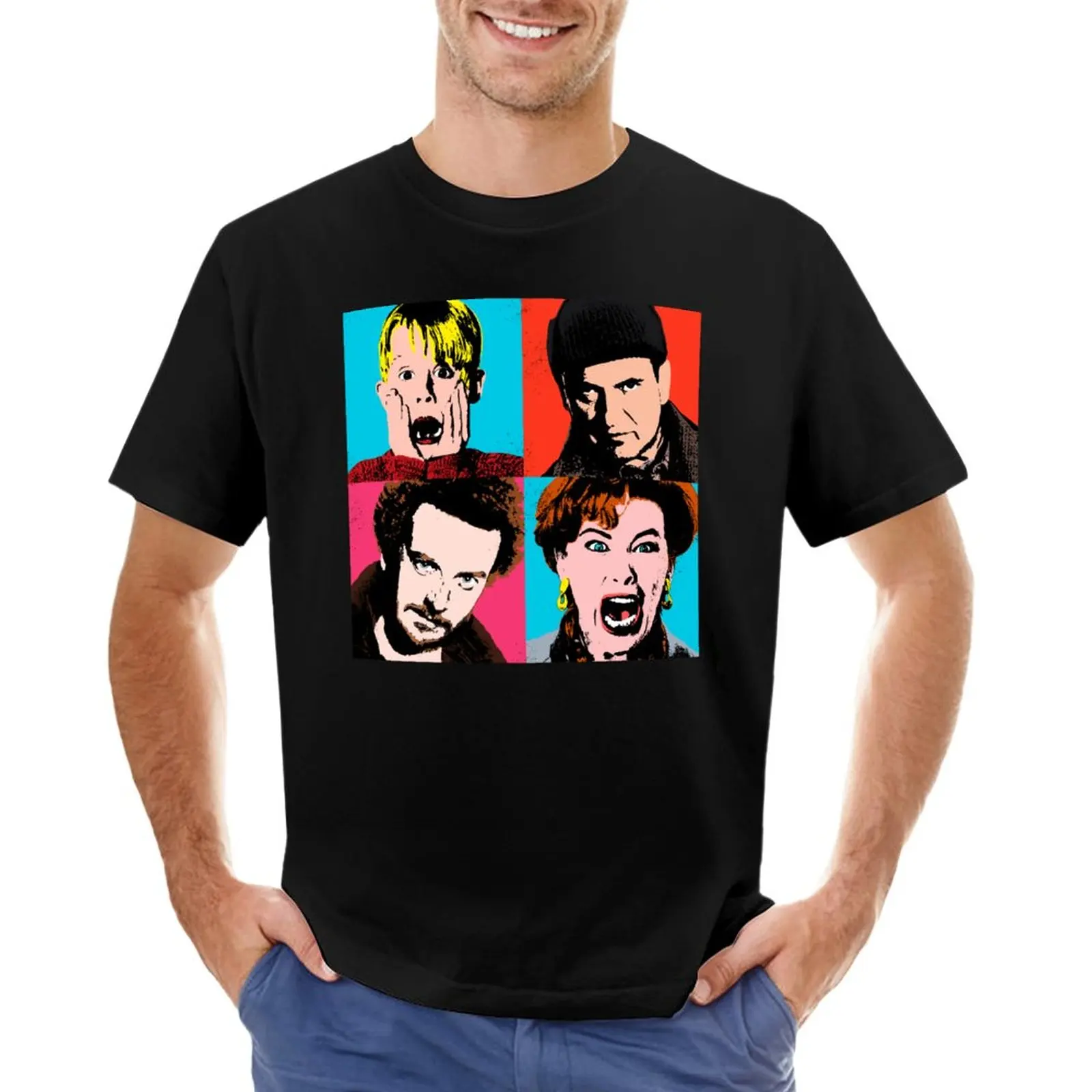 Warhol Alone T-Shirt oversized t shirt customized t shirts summer top Men's t-shirts
Warhol Alone T-Shirt oversized t shirt customized t shirts summer top Men's t-shirts