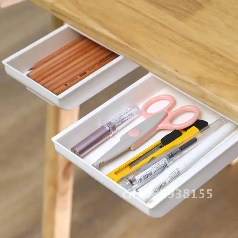 Drawer Type Storage Box Under The Desk Desktop Organizer Office Desk Student Stationery Box Invisible drawer organizer
Drawer Type Storage Box Under The Desk Desktop Organizer Office Desk Student Stationery Box Invisible drawer organizer
